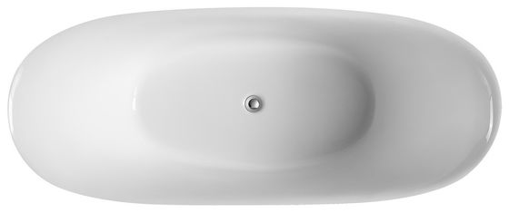 Deep Soaking Stand Alone Tub In Small Bathroom , 60 X 30  60 X 32 60 X 36 Resin Freestanding Tubs
